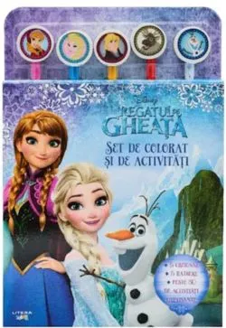 Regatul de gheata. Set de colorat si de activitati