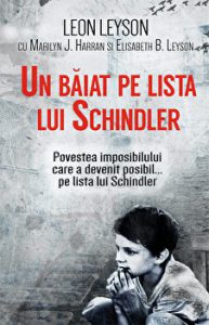 Un baiat pe lista lui Schindler. Povestea imposibilului care a devenit posibil...pe lista lui Schindler