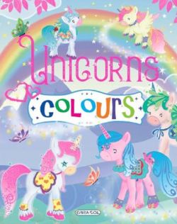 Carte de colorat. Unicorns Colours