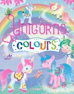 Carte de colorat. Unicorns Colours