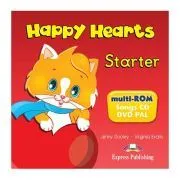 Curs limba engleza Happy Hearts Starter Multi-Rom de Jenny Dooley