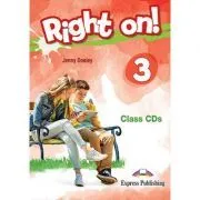Curs limba engleza Right On 3 Audio Set 3 CD de Jenny Dooley