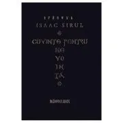 Cuvinte pentru nevointa de Sf. Isaac Sirul