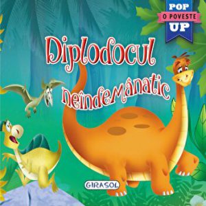 O poveste Pop-up. Diplodocul neindemanatic