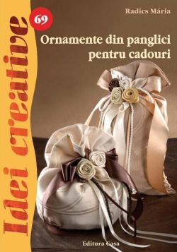 Ornamente din panglici pentru cadouri. Idei Creative 69