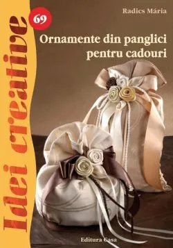 Ornamente din panglici pentru cadouri. Idei Creative 69 de Maria Radics