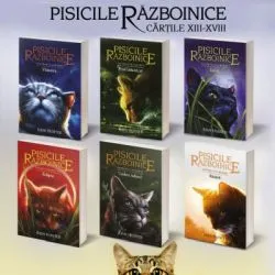 Pachet Pisicile Razboinice. Seria III. Cartile XIII de Erin Hunter