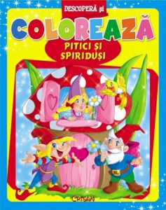 Pitici si spiridusi. Descopera si coloreaza
