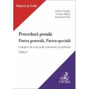 Procedura penala. Partea generala. Partea speciala. Editia a 5-a de Andrei Zarafiu