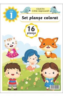 Set planse colorat clasa 1