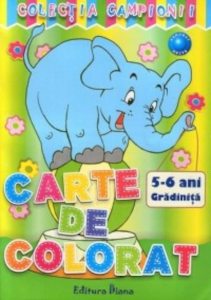 Carte de colorat 5-6 ani