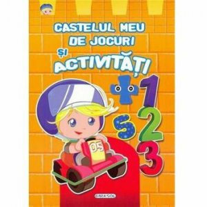 Castelul meu de jocuri si activitati (orange)