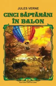 Cinci saptamani in balon de Jules Verne