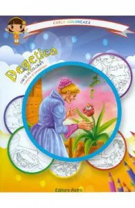 Degetica: carte de colorat + poveste. Carla coloreaza