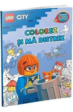 Lego City: Colorez si ma distrez. Carte de colorat de Autor Anonim