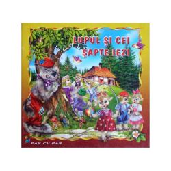 Lupul si cei sapte iezi. Carte ilustrata