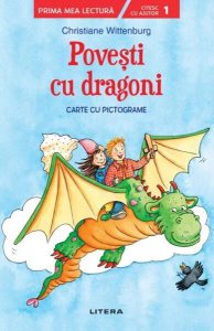 Povești cu dragoni. Carte cu pictograme. Citesc cu ajutor (Nivelul 1)