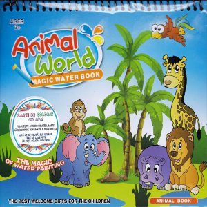 Animal World. Magic Water Book. Carte de colorat cu apa