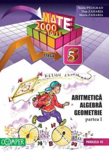 Aritmetica, Algebra, Geometrie, clasa V, partea I