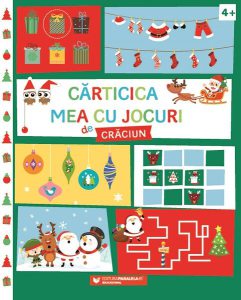 Cărticica mea cu jocuri de Crăciun (4 ani )