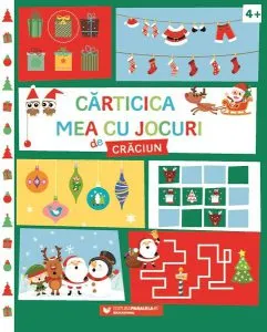 Cărticica mea cu jocuri de Crăciun (4 ani ) de Ballon Media