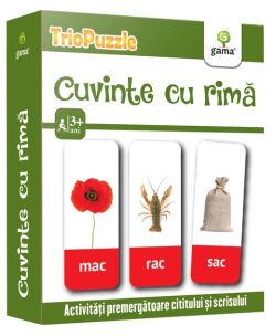 Cuvinte cu rimă. TrioPuzzle