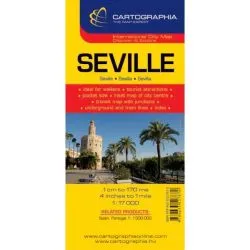 Hartă rutieră Sevilla