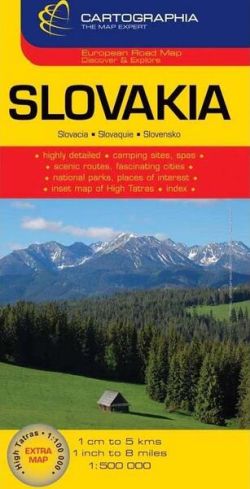 Hartă rutieră Slovacia