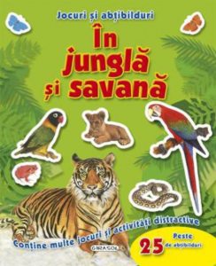 Abtibilduri si jocuri - In jungla si savana