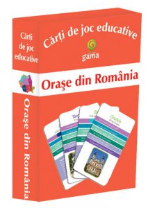 Carti de joc educative -Orase din Romania