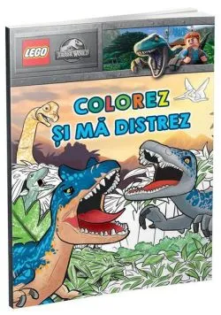 Colorez și mă distrez în Jurassic World!