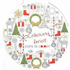 Craciun fericit. Carte de colorat