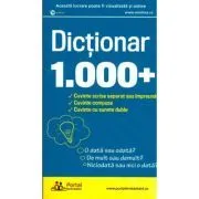 Dictionar 1000  cuvinte scrise separat sau impreuna de Ligia-Monica Cristea