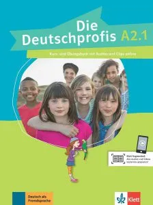 Die Deutschprofis A2.1. Kurs- und Übungsbuch mit Audios und Clips online de Olga Swerlowa