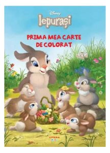 Disney. Iepurași. Prima mea carte de colorat