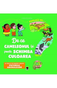 Explica-mi... de ce cameleonul isi poate schimba culoarea? Larousse