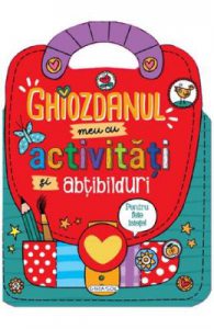 Ghiozdanul meu cu activitati si abtibilduri pentru fete