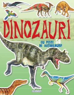 Mai caută și lipește - Dinozauri cu peste 50 de ațibilduri