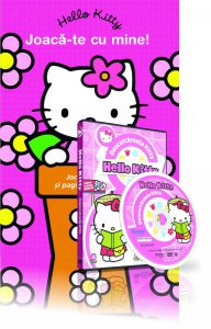 Pachet Hello Kitty 1: DVD Descurcareata Kitty si carte Joaca-te cu mine
