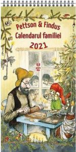 Pettson si Findus. Calendarul Familiei 2021