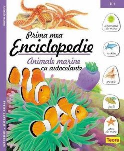 Prima mea enciclopedie cu autocolante - animale marine