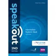 Speakout 2nd Edition Intermediate Coursebook with DVD Rom and MyEnglishLab de Antonia Clare