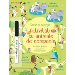 Activitati cu animale de companie (Usborne) de Usborne Books