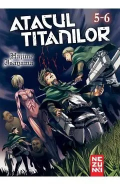 Atacul Titanilor Omnibus 3 Vol.5Vol.6 de Hajime Isayama