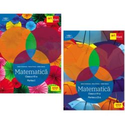 Clubul Matematicienilor. Set Culegere de Matematica pentru clasa a 6-a, partea 1 si 2