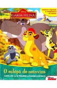 Disney. Garda felina. O echipa de neinvins. Carte joc cu 12 figurine si plansa ilustrata