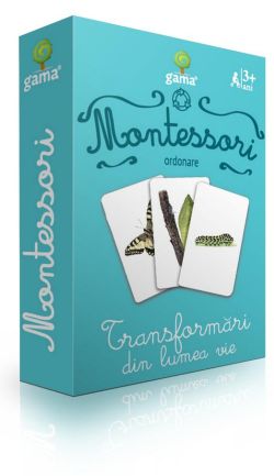 Montessori. Ordonare: Transformari din lumea vie