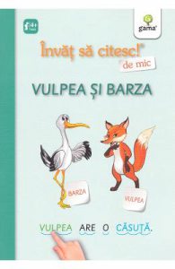 Vulpea si barza. Invat sa citesc de mic