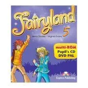 Curs limba engleza Fairyland 5 Multi-ROM de Virginia Evans