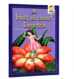 Degetica - Invat sa citesc ! de Hans Christian Andersen